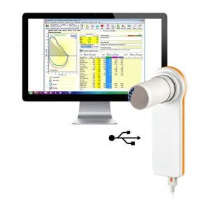 MIR - Minispir - Handheld, PC-Based, Spirometer
