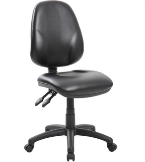 OperatorchairBLackleather