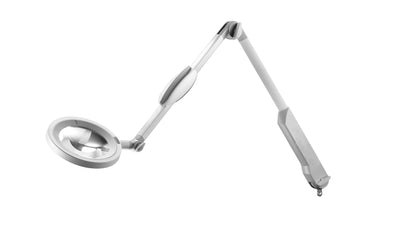 Brandon Medical - Optica LED medical magnifier, dimmable with 160mm 3.5 diopter lens - multiple mount options