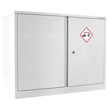 Pharmacy Medical - ACID/ALKALI CABINET | DOUBLE  DOOR, ONE SHELF | S or M | WHITE