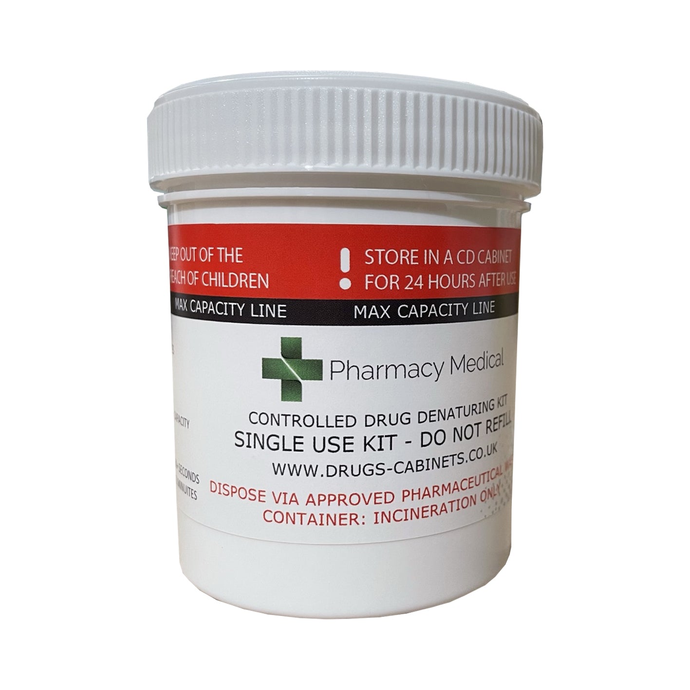 Pharmacy Medical - PMDEN250 DRUG DENATURING KIT | 250ml | PACK OF 1, 3 or 10
