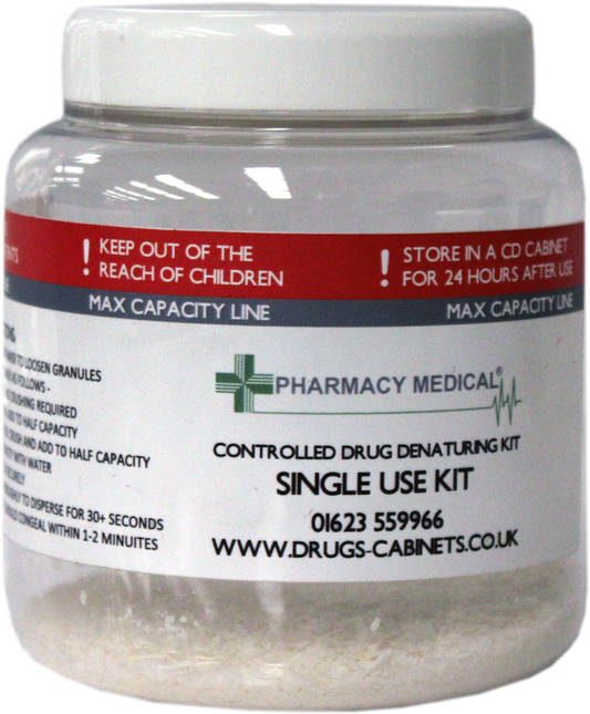 Pharmacy Medical - PMDEN500 DRUG DENATURING KIT | 500ml | PACK OF 1
