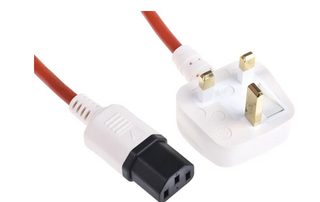 Power cable plug and connection 