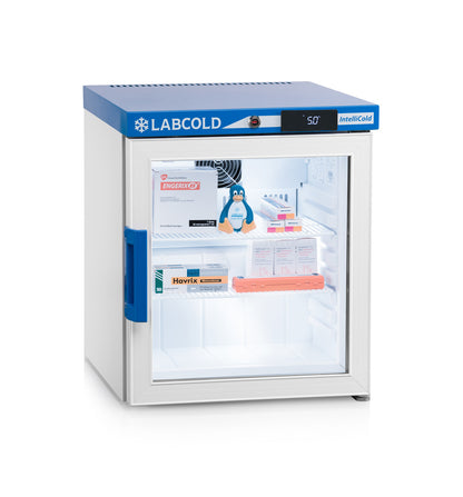 Labcold RLDG0119 Bench Top Glass Door Medical Fridge