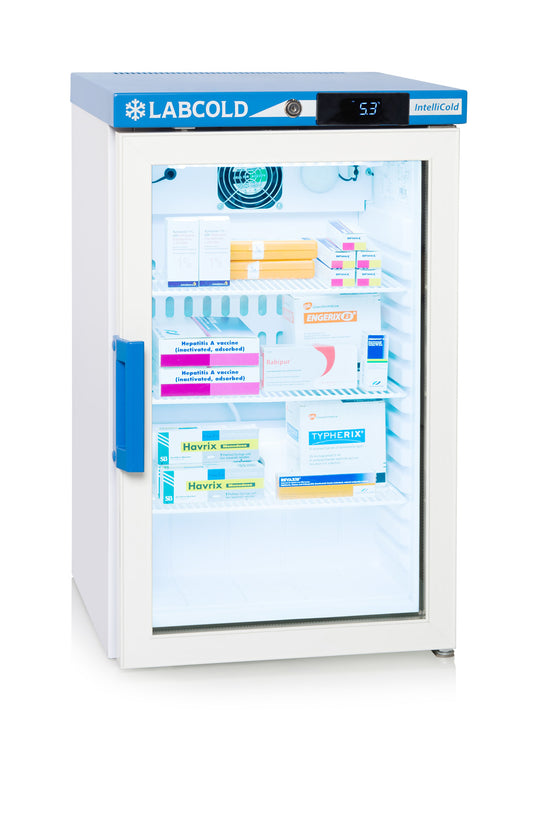 Labcold RLDG0219 Bench Top Glass Door Medical Fridge