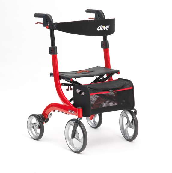 Nitro Rollator Heavy duty- Black