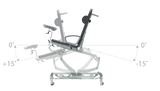Seers - CLINNOVA Gynae Pro Electric couch, with base and wheel options (285Kg SWL)
