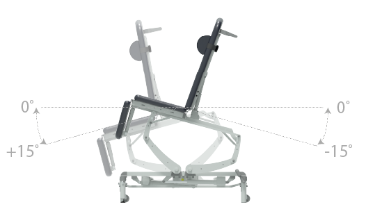 Seers - CLINNOVA Ultra Pro Electric couch, with base and wheel options (285Kg SWL)