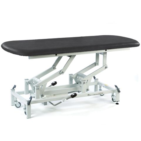Seers - Therapy Hygiene Table - Medium, hydraulic/electric, retractable wheels and various switch options (240kg SWL)