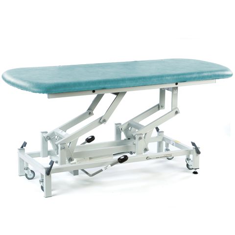 Seers - Therapy Hygiene Table - Medium, hydraulic/electric, retractable wheels and various switch options (240kg SWL)