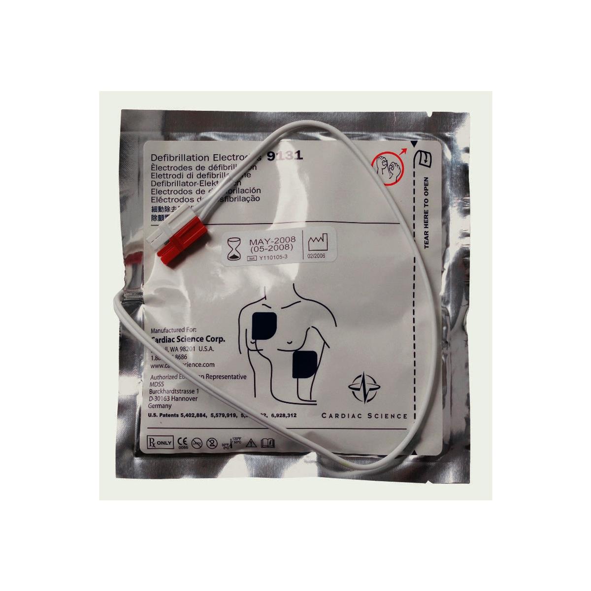 Cardiac Science Powerheart G3 Adult Defibrillation Electrodes