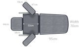 Seers - CLINNOVA Phlebotomy 1 Hydraulic with base and wheel options (265Kg SWL)