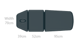 Seers - CLINNOVA Therapy Drop End Couch, HYDRAULIC with base options