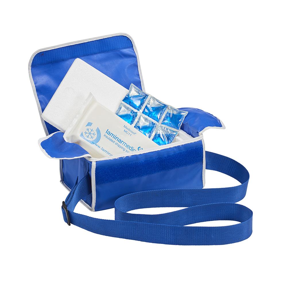 Mini Porter Vaccine Carrying Cool Bag - internal view