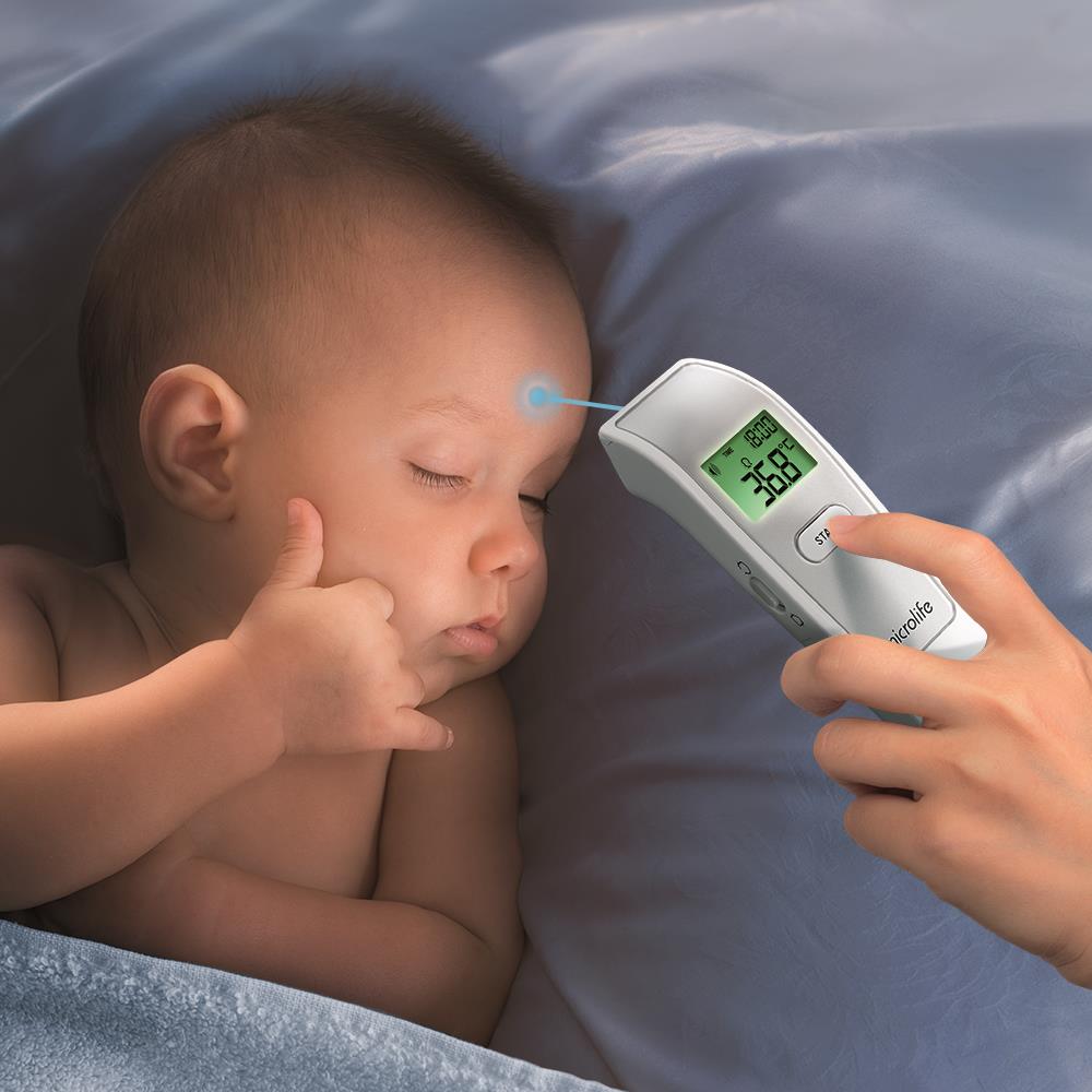 Microlife NC150 Infrared Non Touch Thermometer - demonstration 