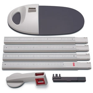 seca 217 - Free-Standing stadiometer with robust platform and heel positioner for optimal three-point height measurement