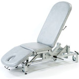 Seers - Therapy 3 Section Hydraulic Couch pale grey - lowered 