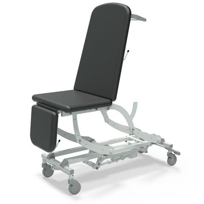 Seers - CLINNOVA Ultra 1 Electric couch, 3 section, gas assisted back and foot rest, classic base with wheel and foot switch options (265Kg SWL)