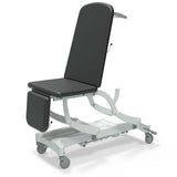 Seers - CLINNOVA Ultra 1 Electric couch, 3 section, gas assisted back and foot rest, hand switch, with base and wheel options (265Kg SWL)