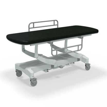 Seers - CLINNOVA Mobile Hygiene Hydraulic Table Large (190cm), incl. side support rails with wheel and base options (265Kg SWL)