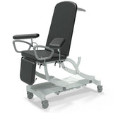 Seers - CLINNOVA Phlebotomy 2 Electric couch, electric back rest and gas assisted foot rest, premium base with wheel and switch options (265Kg SWL)
