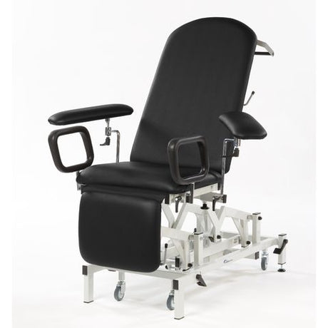 Seers - Medicare Phlebotomy Electric Couch (240Kg SWL) with manual backrest (RWD) - Black