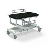 Seers - CLINNOVA Mobile Hygiene Hydraulic Table Small (125cm), incl. side support rails with wheel and base options (265Kg SWL)