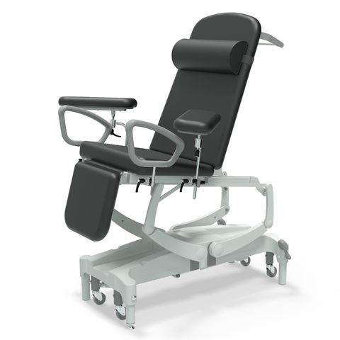 Seers - CLINNOVA Phlebotomy Pro Electric couch, with base and wheel options (285Kg SWL)
