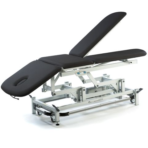 Seers - Therapy Deluxe Drainage Couch, Electric with single or split foot section, perimeter foot switch and various head section options (240kg SWL)
