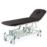 Seers - Therapy 2 Section Electric Couch, with basic head section and various switch options - black