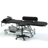 Seers - Medicare Echocardiography Electric Treatment Couch |matching stool Included | 240Kg SWL