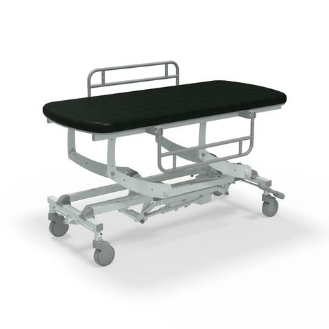 Seers - CLINNOVA Mobile Hygiene Electric Table Medium (155cm), classic base incl. side support rails with wheel and switch options (265Kg SWL)