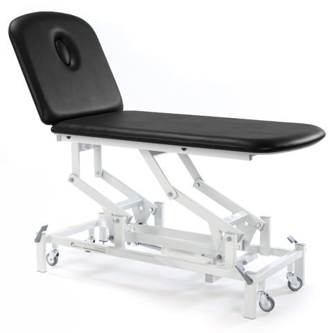 Seers - Therapy 2 Section Electric Couch, with standard head section and various switch options (240kg SWL)