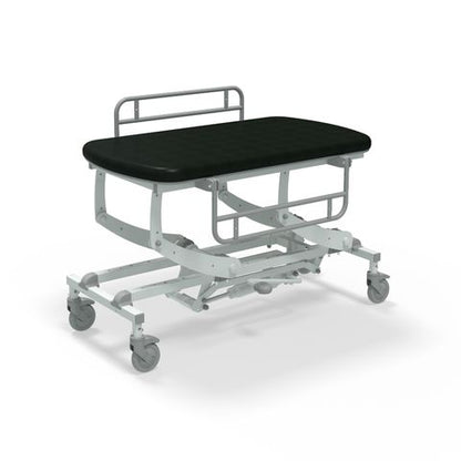 Seers - CLINNOVA Mobile Hygiene Hydraulic Table Small (125cm), incl. side support rails with wheel and base options (265Kg SWL)