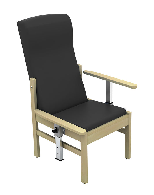 Sunflower - Atlas Patient High Back Arm Chair with Drop Arms