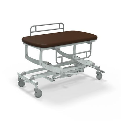 Seers - CLINNOVA Mobile Hygiene Hydraulic Table Small (125cm), incl. side support rails with wheel and base options (265Kg SWL)