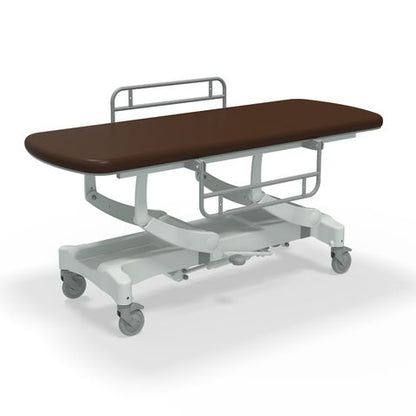 Seers - CLINNOVA Mobile Hygiene Hydraulic Table Large (190cm), incl. side support rails with wheel and base options (265Kg SWL)