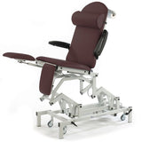 Seers - Medicare Podiatry Electric Couch tilted 