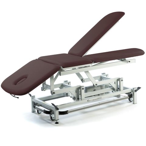 Seers - Therapy Deluxe Electric Couch, with single or split foot section, perimeter foot switch and various head section options (240kg SWL)