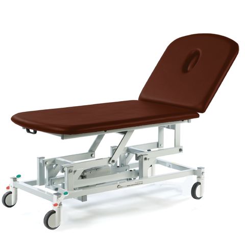 Seers - Therapy Bariatric 2 Section Couches, electric, with wheel and switch options (325kg SWL)