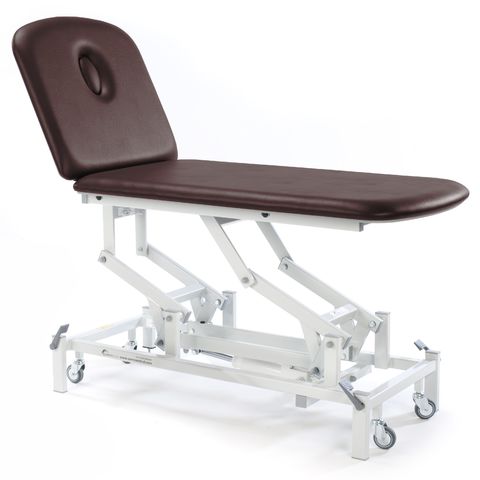 Seers - Therapy 2 Section Electric Couch, with standard head section and various switch options (240kg SWL)