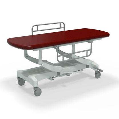 Seers - CLINNOVA Mobile Hygiene Hydraulic Table Large (190cm), incl. side support rails with wheel and base options (265Kg SWL)