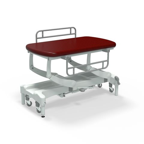 Seers - CLINNOVA Therapy Hygiene Hydraulic Table with side support rails and size and base options (265Kg SWL)