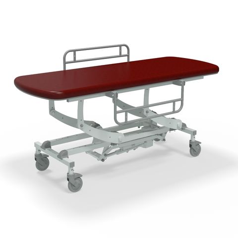Seers - CLINNOVA Mobile Hygiene Electric Table Large (190cm), classic base incl. side support rails with wheel and switch options (265Kg SWL)