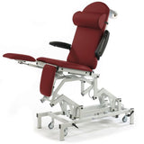 Seers - Medicare Podiatry Electric Couch tilted 