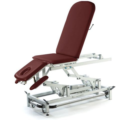 Seers - Therapy Deluxe Drainage Couch, Electric with single or split foot section, perimeter foot switch and various head section options (240kg SWL)