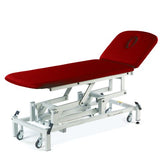 Seers - Therapy 2 Section Electric Couch, with basic head section and various switch options - red