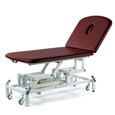 Seers - Therapy Bariatric 2 Section Couches, electric, with wheel and switch options (325kg SWL)