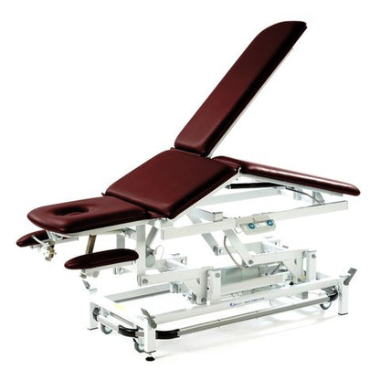 Seers - Therapy Deluxe Drainage Couch, Electric with single or split foot section, perimeter foot switch and various head section options (240kg SWL)