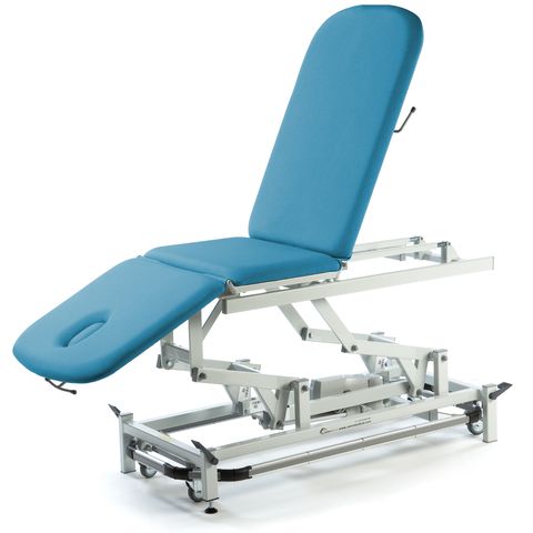 Seers - Therapy Deluxe Electric Couch, with single or split foot section, perimeter foot switch and various head section options (240kg SWL)